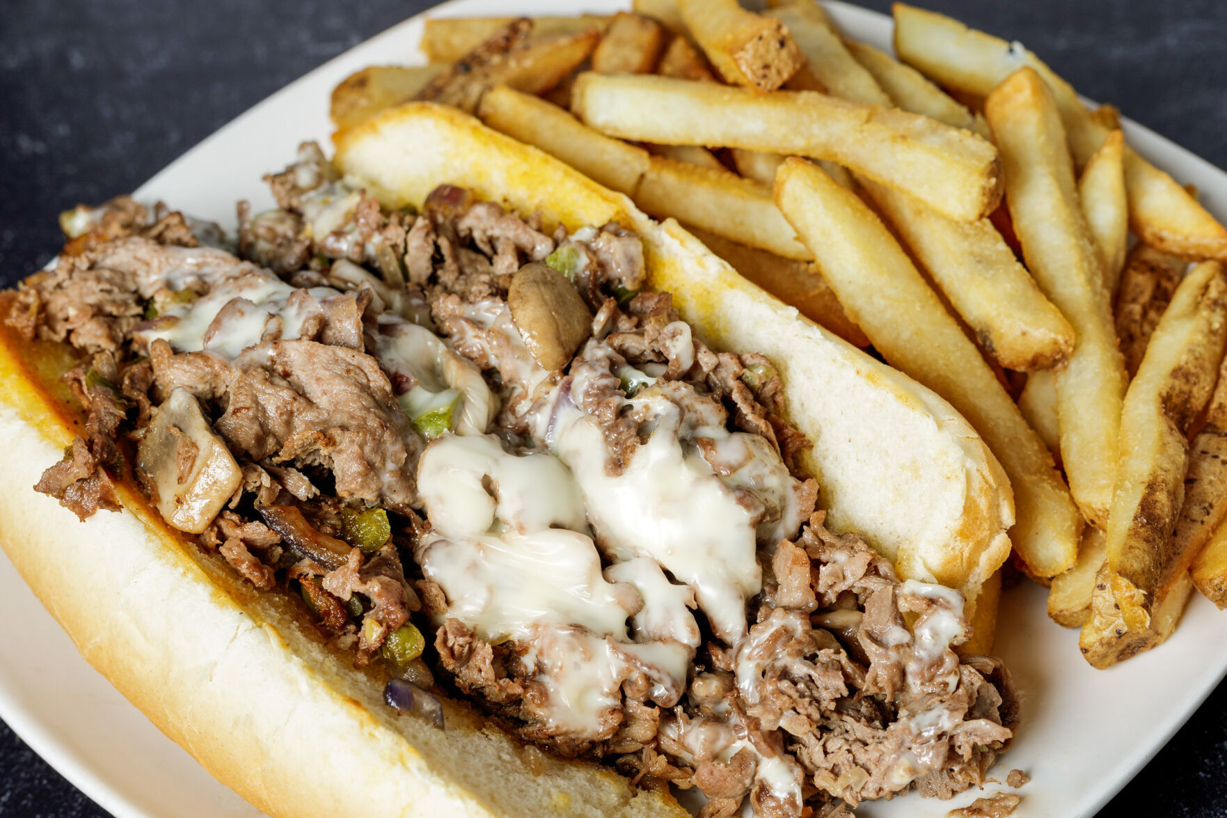 Big Red East's Philly sandwich